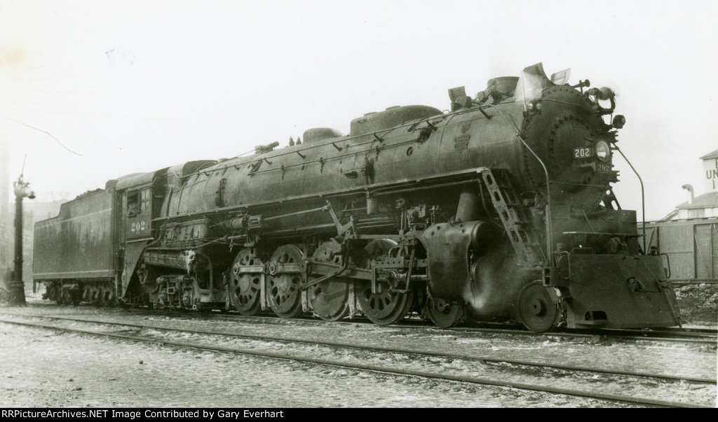 MILW 4-8-4 #202 - Milwaukee Road